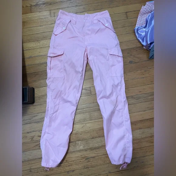 Urban outfitters pink cargo pants - Picture 3 of 4